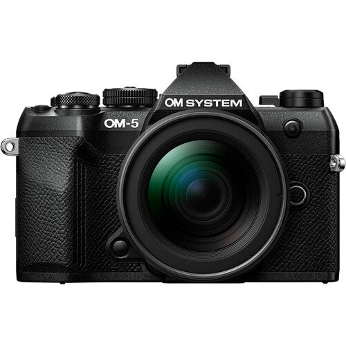 OM System OM-5 Mark II Mirrorless Camera with 12-45mm F/4 Pro Lens (Black)