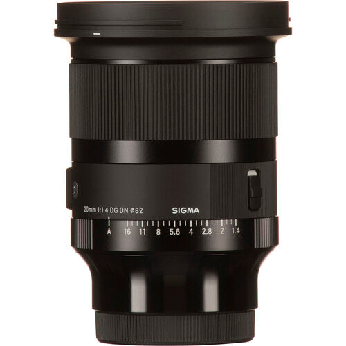 Sigma 20mm F/1.4 DG DN Art Lens (Sony E)