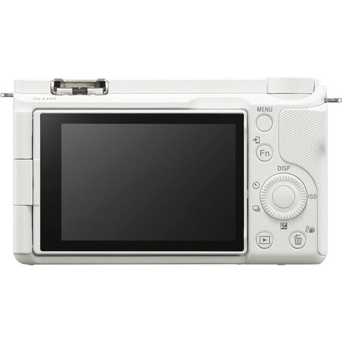 Sony ZV-E10 II Mirrorless Camera with 16-50mm II and 55-210mm Lens (ZV-E10M2X) (White)